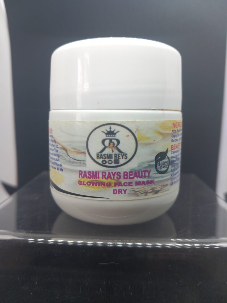 Rasmi Rays Beauty glowing face mask dry 60gram