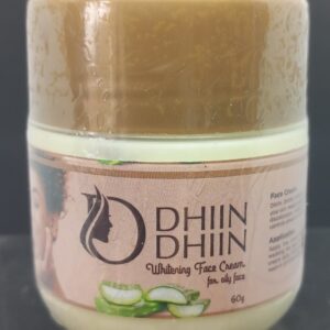 Dhin Dhin Whitening Cream for face cucumber 60gram